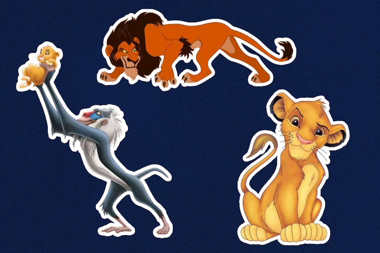 Stickers The Lion King Sublimation