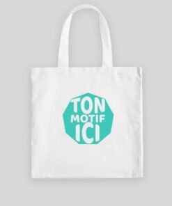 Sac de shopping blanc ( Tot bag ) Personnalisé