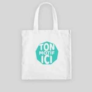 Sac de shopping blanc ( Tot bag ) Personnalisé