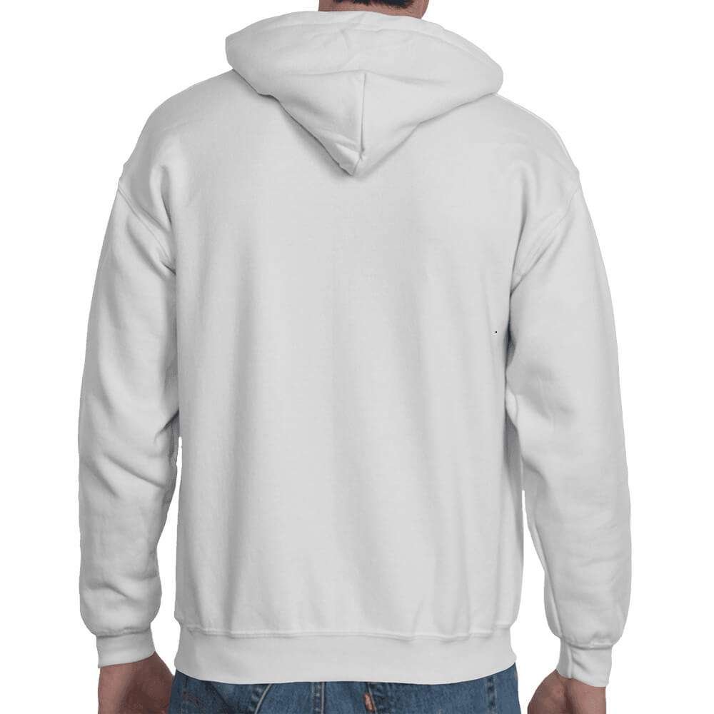sweat shirt blanche arriere