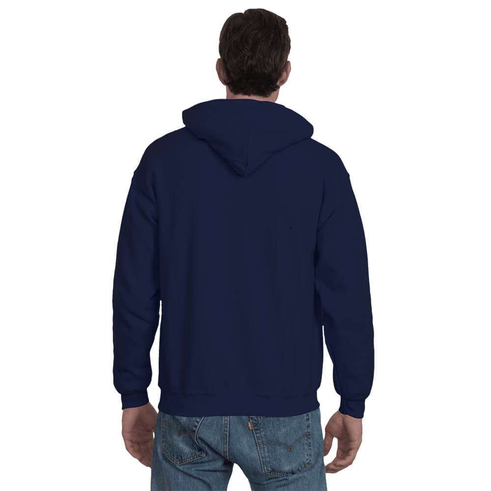 sweat shirt bleu arrière