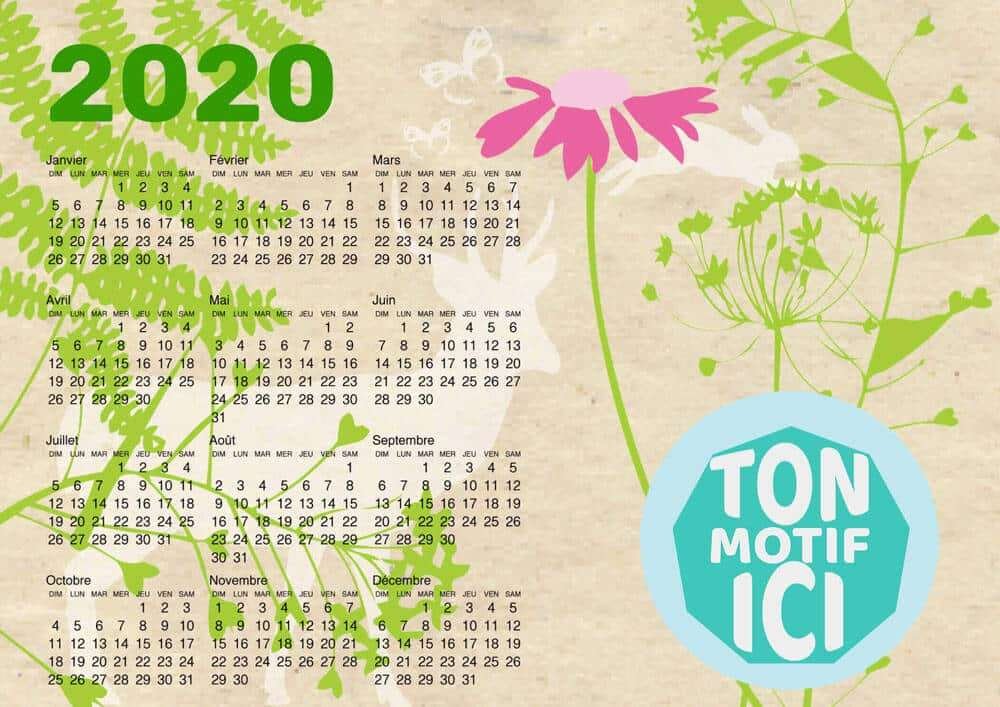 Nature-unique-Calendrier-personnaliser
