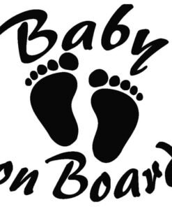 Autocollant Voiture Baby On Board