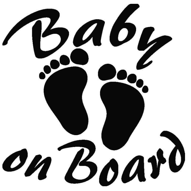 Autocollant Voiture Baby On Board