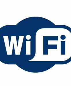 Sticker Wifi - Bleu