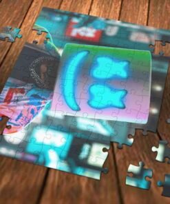 Puzzle personnalisé - design marshmello