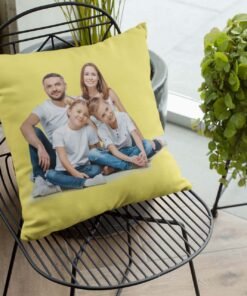 coussin imprimé - la famille - Jeune