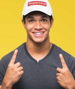 Casquette Super cool - Blanc