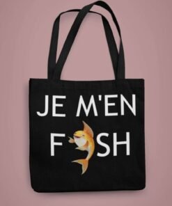 Sac Fourre Design Je M'en Fish