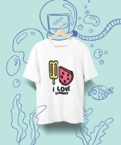 Tshirt Femme - I Love Summer