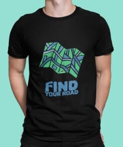 Tshirt homme - Find Your Road - L, Noir