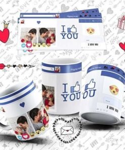 Mug imprimé  amour de couple style 5