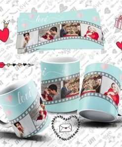 Mug imprimé  amour de couple style 4
