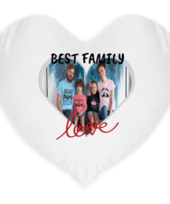 Coussin Coeur Personnalisé