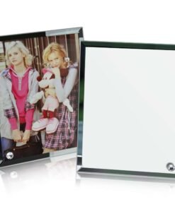 Cadre photo en verre