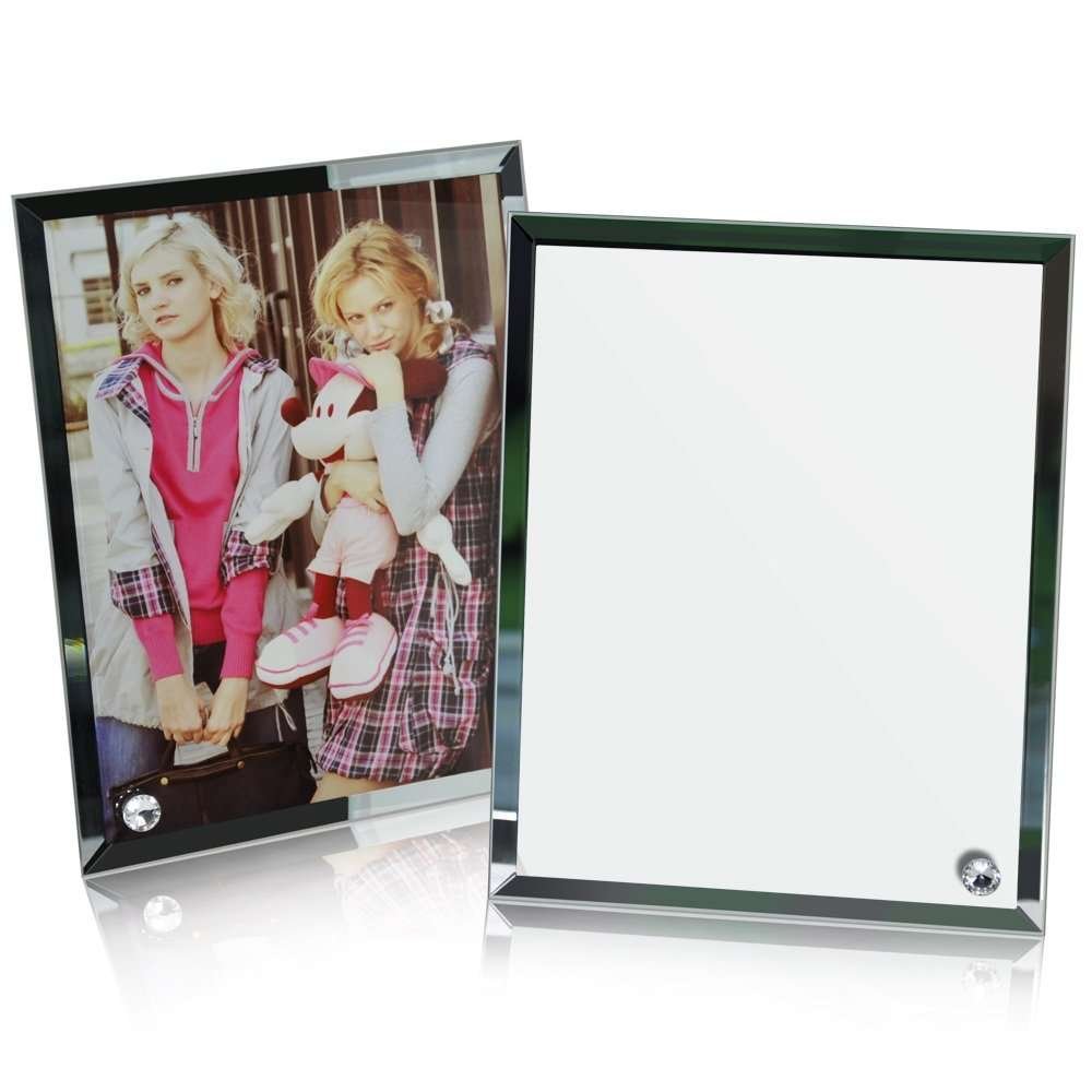 Cadre photo en verre