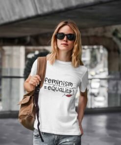Tshirt femme - feminism = equality