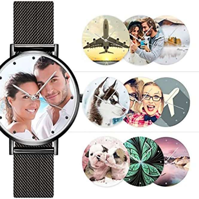 Une montre personnalisable avec votre photo SUBLIMATION