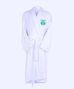 peignoir de bain confort personnalisable Broderie