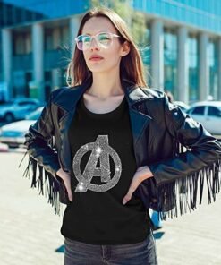Tshirt Avengers en strass