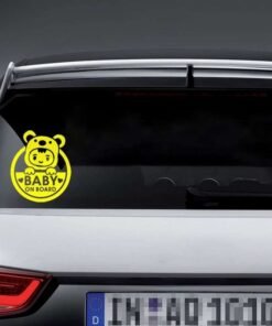 Sticker Autocollant Voiture Baby cute on Board