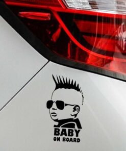 Sticker Autocollant Voiture Baby on Board