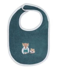 Bavoir personnalisé brodé Baby Fox