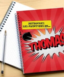 Cahier Enfant Personnalisé Super Héros
