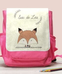 Sac à dos enfant Personnalisable - Renard