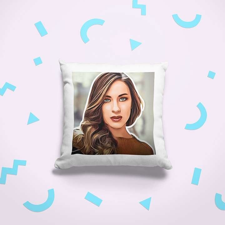 Coussin imprimé Personnalisé avec votre photo