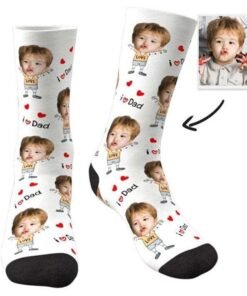 Chaussettes avec photos personnalisées