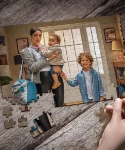 Puzzle personnalisé - la famille