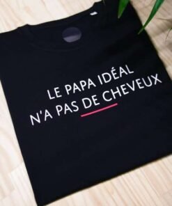 Le Papa idéal n'a pas de cheveux - T-shirt Homme