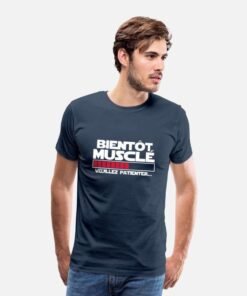 T-Shirt Homme bientôt musclé