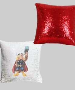 Coussin magique imprimé Thor