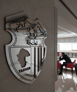Logo en Alucobond de l'équipe ITTIHAD TANGER