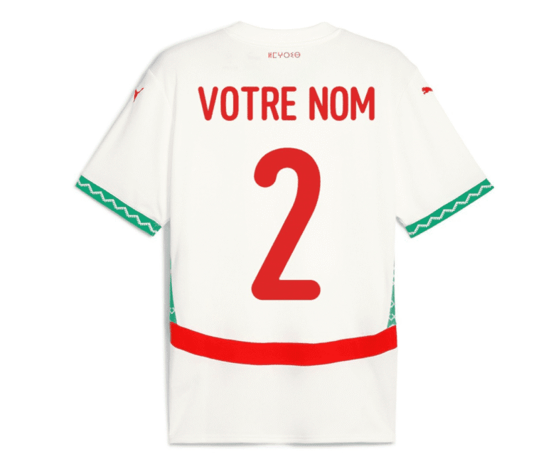 Maillot Equipe Nationale Personnalisé Extérieur