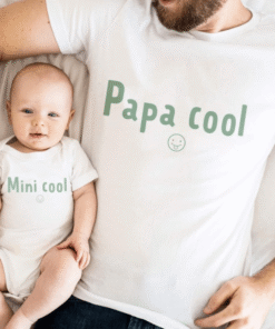 Duo T-shirts Papa et Mini cool