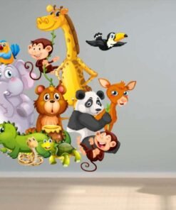 Stickers muraux enfants Animaux 3