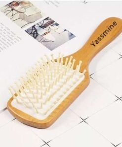 Peigne en bois Soins des cheveux personnalisée