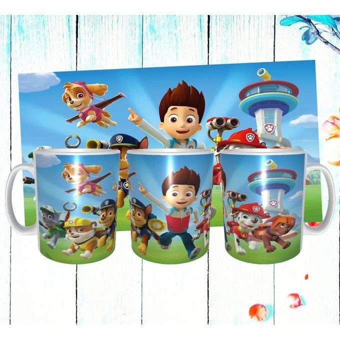 Mug blanc imprimé - Paw Patrol