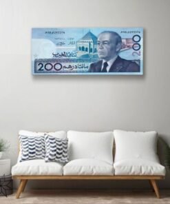 Tableau Mural Décoratif forex - 200 DH année 1991