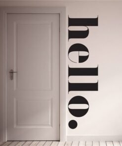 Autocollant Sticker mural Hello !