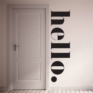 Autocollant Sticker mural Hello !