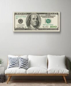 Tableau Mural Décoratif forex - 100 $ américain