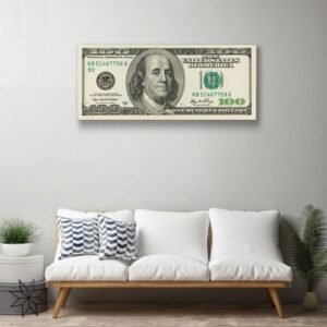 Tableau Mural Décoratif forex - 100 $ américain