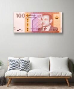 Tableau Mural Décoratif forex - 100 DH année 2012