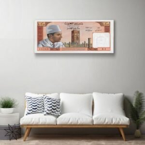 Tableau Mural Décoratif forex - 10 DH année 1960