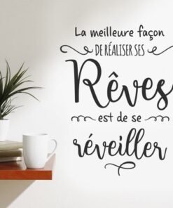 Sticker citation rêves