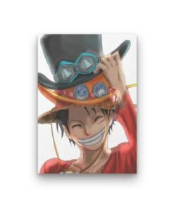 Tableau Mural Décoratif forex - one-piece-monkey-d-luffy-hat